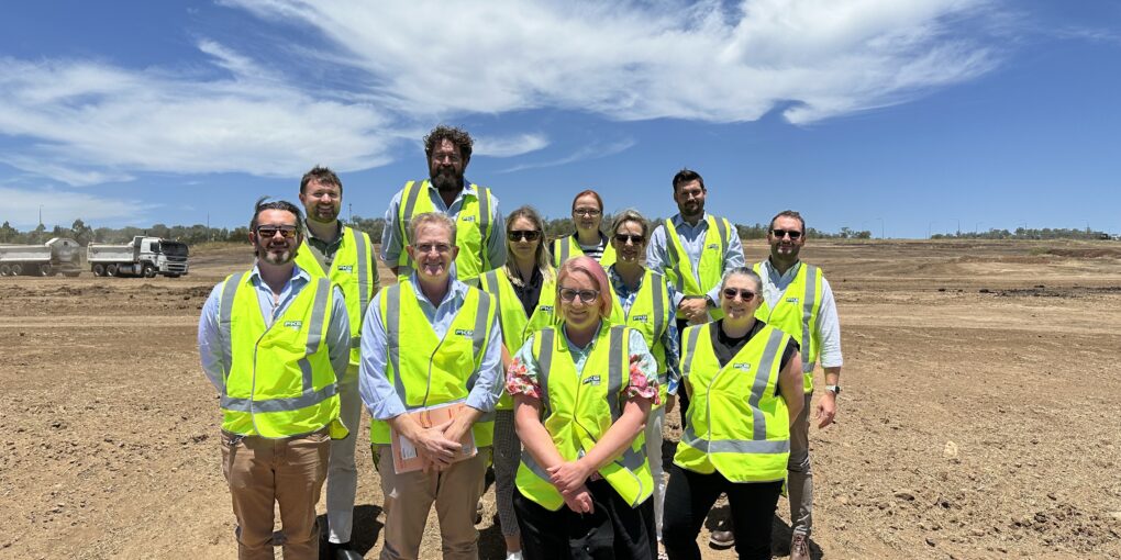 Government Representatives Tour of the Industry Biotechnology Centre (IBC) Project Site